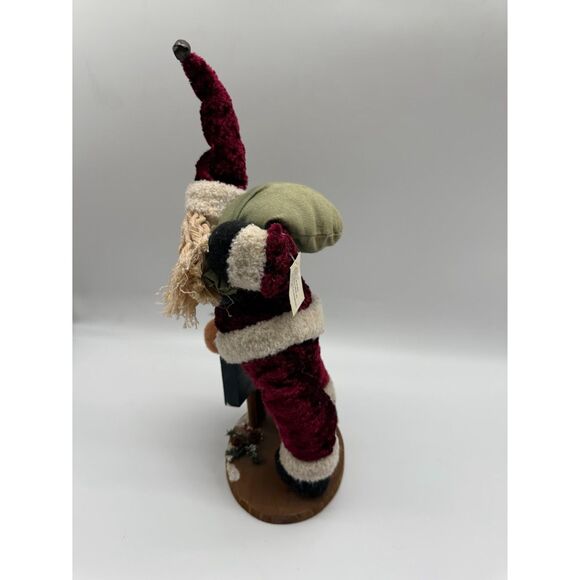 Fabric Santa Claus Days Til Christmas Countdown - Picture 2 of 6